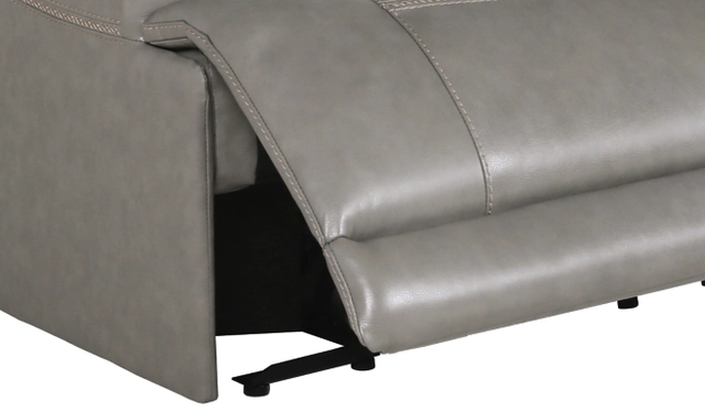 Signature Design by Ashley® Goal Keeper 2-Piece Gray Reclining Sectional-3