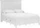Modus Furniture Grace Snowfall White Eastern King Platform Storage Bed-0