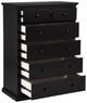 Coaster® Sumerlin Black Chest of Drawers-2