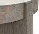 Classic Home Sonoma Antique White 52" Round Coffee Table with Distressed Gray Base-4