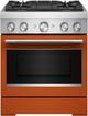 KitchenAid® 30" Scorched Orange 4 Burner Pro Style Dual Fuel Range with No Preheat Air Fry Mode-0