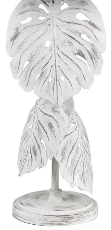 Crestview Collection Palm Shores White Table Lamp-1