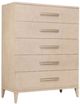Hooker® Furniture Westwood Polished Limestone 5-Drawer Chest-0