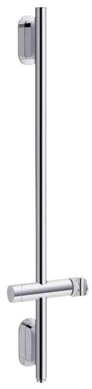 KOHLER® Statement® Polished Chrome 32" Deluxe Slide Bar with Integrated Water Supply-0