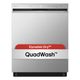 LG 24" Stainless Steel Built In QuadWash™ Dishwasher-2