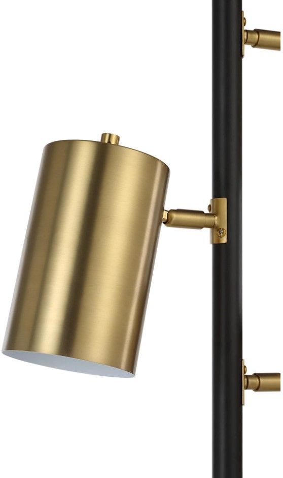 Renwil® Everren Meandros Brushed Nickel Floor Lamp-2
