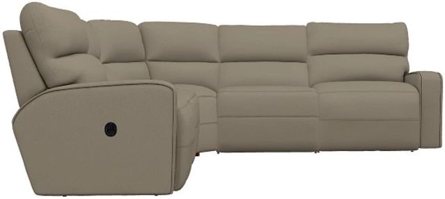 La-Z-Boy® Maddox Fossil Reclining Sectional with Custom Layout Options-2