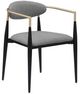 Coaster® Alexis Black/Gray Dining Arm Chair-0