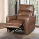 Furniture of America® Terentius Caramel Brown Power Recliner-1