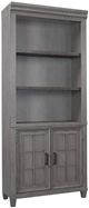 aspenhome® Caraway Aged Slate Bookcase Wall-2