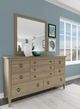 Riverside Furniture Amelia Clear/Nutmeg Mirror-1
