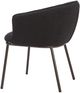 Zuo® Modern Essen Black/Bronze Dining Arm Chair-3