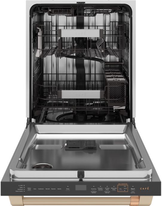 Cafe™ 24" Matte White Top Control Built In Dishwasher-1