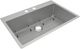 Elkay Crosstown® 2-Piece Polished Satin 33" x 22" x 9" 2-Hole Single Bowl Dual Mount Sink Set-0