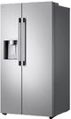 LG 36" 26.6 Cu. Ft. Fingerprint Resistant Stainless Steel Side-by-Side Refrigerator with Craft Ice® -3