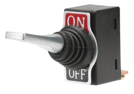RadioShack 25 A, 24 VAC 2P SPST On/Off Heavy-Duty Toggle Switch-0