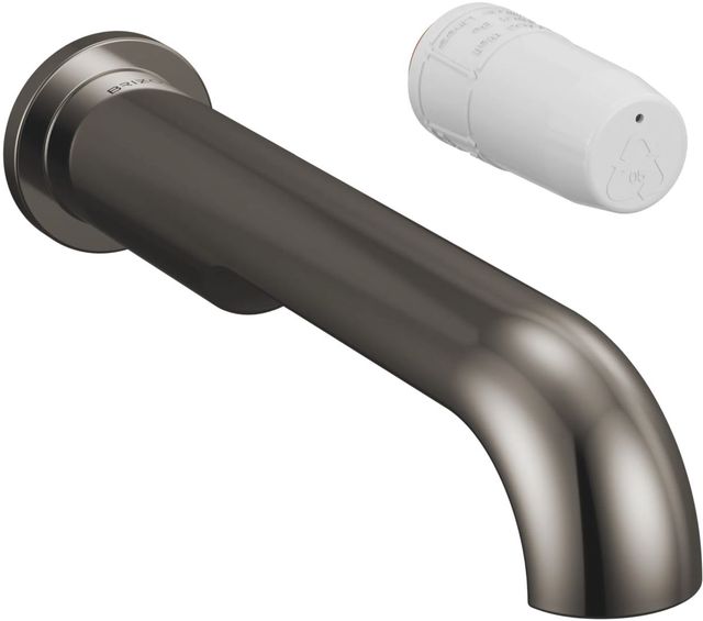 Brizo Roccesco™ Brilliance® Black Onyx Single-Handle Wall Mount Lavatory Faucet-0