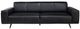 Mazin Furniture Ipanema Soft Black 98'' Sofa-1