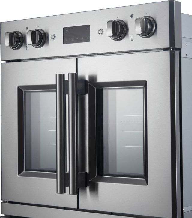 FORNO® Asti Alta Qualitia 30" Stainless Steel Double Electric Wall Oven-2