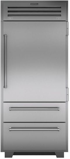 Sub-Zero® PRO Series 36 in. 22.7 Cu. Ft. Stainless Steel Bottom Freezer Refrigerator