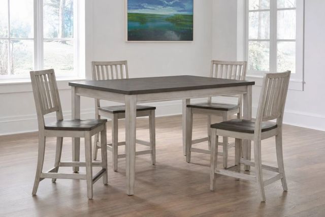 aspenhome® Caraway 5-Piece Aged Ivory Counter Set-1