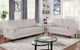 Furniture of America® Horgen Off-White Loveseat-1
