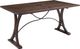 Elements International New Bedford Dark Brown Dining Table-0
