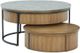 Signature Design by Ashley® Fridley 3-Piece Black/Brown/Gray Living Room Table Set-1