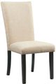 Elements International Felicia Linen Upholstery Side Chair-0