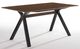 VIG Furniture Modrest Runyon Black/Brown Dining Table-0