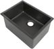 ZLINE Rome 24" Charcoal Dual Mount Single Bowl Fireclay Kitchen Sink-0