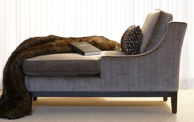 Brentwood Classics Catherine Taupe Chaise-1