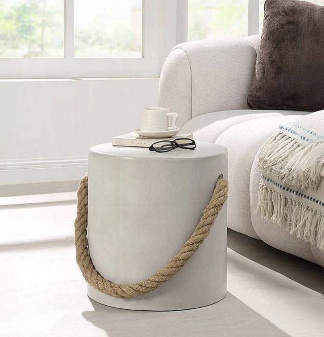 ACME Furniture Gene Natural Gray Accent Table-1