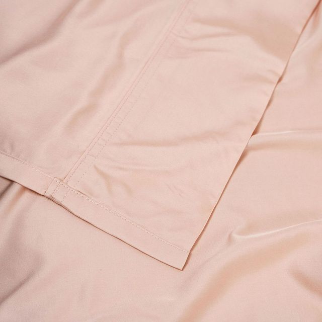 Hush Iced 4-Piece Blush Twin XL Bamboo Cooling Sheets and Pillowcase Set-2