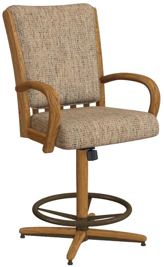 Chromcraft™ Customizable Baylor Counter Chair -0