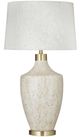 Bassett Mirror Neecole Textured Cream Table Lamp-0