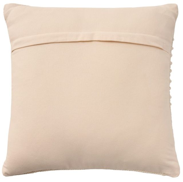 Nourison Home™ Mina Victory Lifestyle Ivory Woven Loop Center 18"x18" Throw Pillow-1