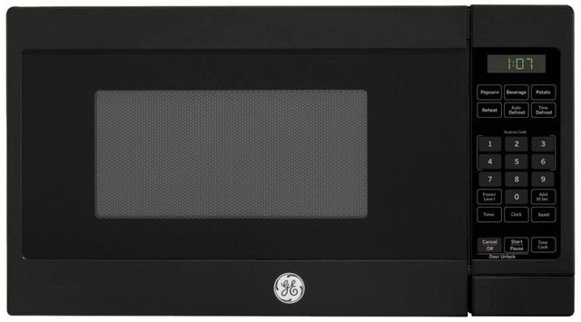 GE® 0.7 Cu. Ft. Black Countertop Microwave-0