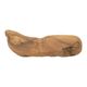 A & B Home Natural Brown Decorative Plate-5