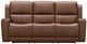 BarcaLounger® Pierce Homerun Cinnamon Zero Gravity Power Reclining Sofa with Power Headrest and Lumbar-2