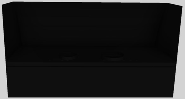Vent-A-Hood® 54" Black Wall Mounted Range Hood-4