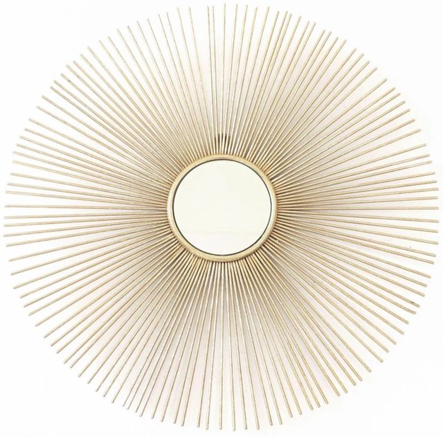 Classy Art Style 27 Chrome/Gold Wall Mirror-0