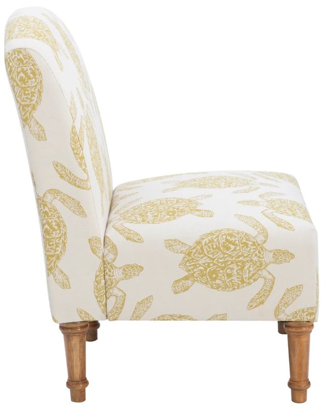 Powell® Tortuga Mustard Accent Chair-3