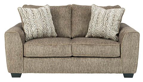 Benchcraft® Olin Chocolate Loveseat-1