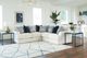 Jackson Furniture Polaris 2-Piece Off-White Left Side Facing L-Shape Sectional-2