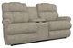 La-Z-Boy® Pinnacle Marble Power Wall Reclining Loveseat with Console and Headrest-0