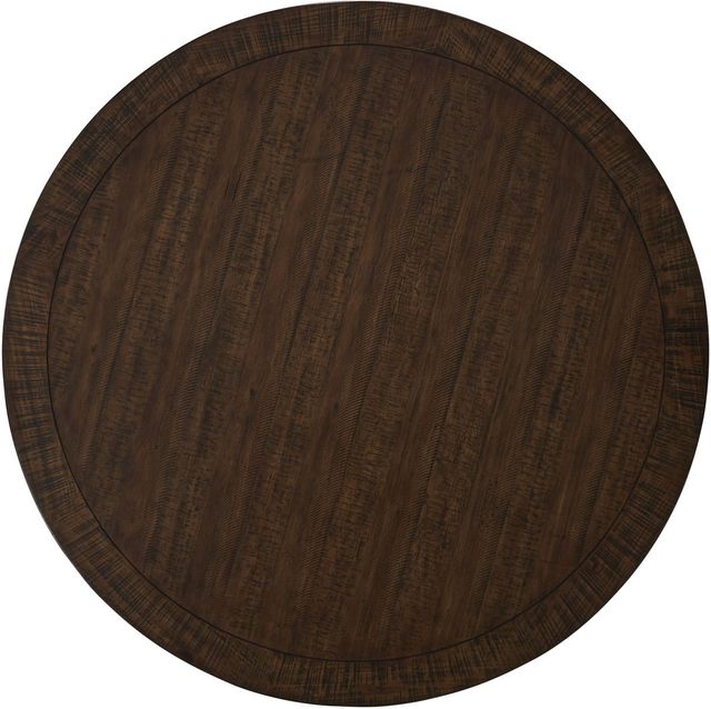 Signature Design by Ashley® Valebeck Brown Dining Table with White Base-1