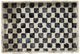 A & B Home Pearl Black/White Decorative Rectangular Tray-2