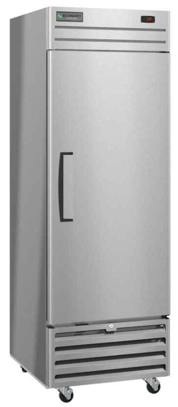 Hoshizaki Economy 27" 17.7 Cu. Ft. Stainless Steel Single Section Upright Freezer with Lock-2
