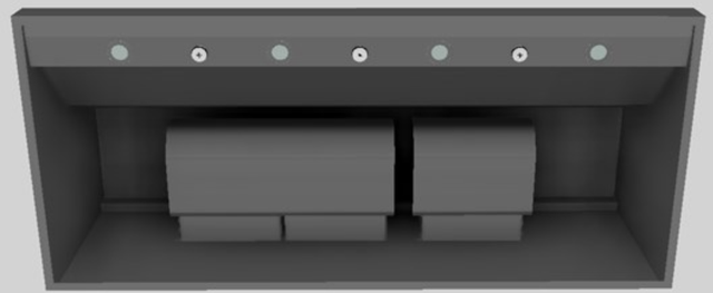 Vent-A-Hood® 54" Gunsmoke Wall Mounted Range Hood-3